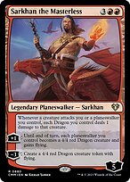 Sarkhan the Masterless - Commander Masters