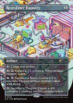 Retrofitter Foundry - Secret Lair Countdown - Borderless