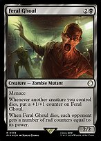 Feral Ghoul - Fallout - Surge Foil