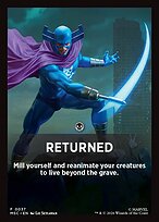 Returned - Marvel Super Heroes Jumpstart Front Cards