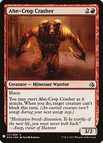 Ahn-Crop Crasher - The List