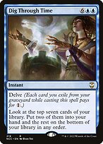 Dig Through Time - New Capenna Commander