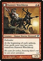 Hanweir Watchkeep // Bane of Hanweir - Innistrad