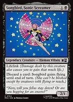 Songbird, Sonic Screamer - Marvel Super Heroes Commander
