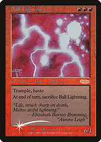 Ball Lightning - Judge Gift Cards 2001 - Promo Foil