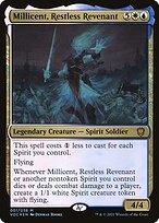 Millicent, Restless Revenant - Crimson Vow Commander