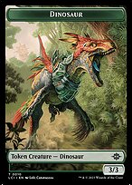 Dinosaur - The Lost Caverns of Ixalan Tokens