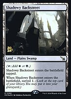 Shadowy Backstreet - Murders at Karlov Manor Promos - Promo Foil