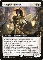 Sungold Sentinel - Innistrad: Midnight Hunt - Extended Art