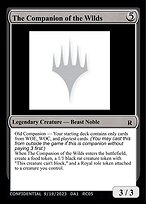 The Companion of the Wilds - Unknown Event