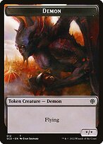 Demon - Starter Commander Decks Tokens