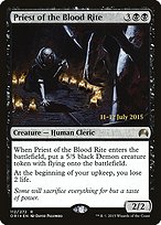 Priest of the Blood Rite - Magic Origins Promos - Promo Foil