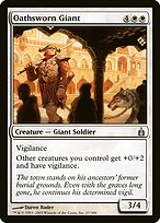 Oathsworn Giant - Ravnica: City of Guilds