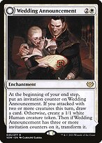 Wedding Announcement // Wedding Festivity - Innistrad: Crimson Vow