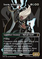 Storm, Windrider - Marvel Super Heroes - Borderless