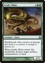 Acidic Slime - Commander 2011