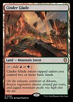 Cinder Glade - Bloomburrow Commander