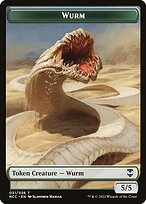 Wurm - New Capenna Commander Tokens