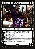 Liliana, Death's Majesty - Amonkhet Promos - Promo Foil