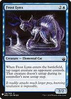 Frost Lynx - The List