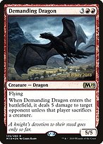 Demanding Dragon - Core Set 2019 Promos - Promo Foil