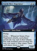 Storm Fleet Negotiator - The Lost Caverns of Ixalan Commander - Extended Art