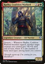 Radha, Coalition Warlord - Dominaria United