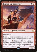 Dragonkin Berserker - Kaldheim Promos