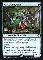 Pawpatch Recruit - Bloomburrow Promos