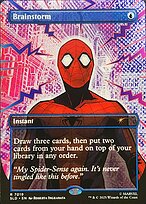 Brainstorm - Secret Lair Drop - Borderless