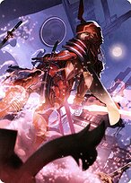 Peerless Samurai - Neon Dynasty Art Series