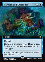 Harmonized Crescendo - Lorwyn Eclipsed - Extended Art