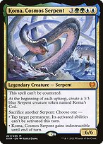 Koma, Cosmos Serpent - Kaldheim