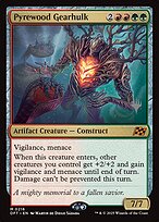 Pyrewood Gearhulk - Aetherdrift Promos