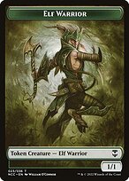 Elf Warrior - New Capenna Commander Tokens