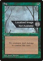 Niebla (Fog) - Fourth Edition Foreign Black Border