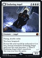 Enduring Angel // Angelic Enforcer - Innistrad: Midnight Hunt Promos - Promo Foil