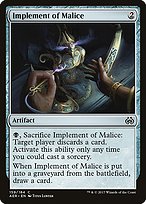 Implement of Malice - Aether Revolt