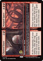 Charred Foyer // Warped Space - Duskmourn: House of Horror Promos - Promo Foil