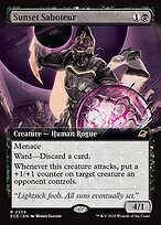 Sunset Saboteur - Edge of Eternities - Extended Art