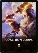 Coalition Corps - Dominaria United Jumpstart Front Cards
