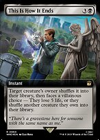 This Is How It Ends - Doctor Who - Surge Foil, Extended Art