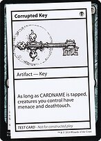 Corrupted Key - Mystery Booster Playtest Cards 2021