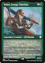 Numa, Joraga Chieftain - Commander Legends - Etched Foil