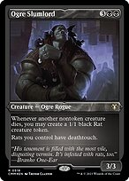 Ogre Slumlord - Commander Masters - Etched Foil