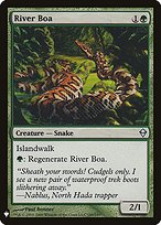 River Boa - The List