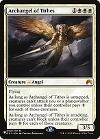 Archangel of Tithes - The List - Promo Foil