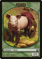 Boar - Theros Tokens