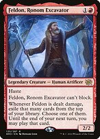 Feldon, Ronom Excavator - The Brothers' War Promos