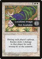 Karma (Karma) - Fourth Edition Foreign Black Border